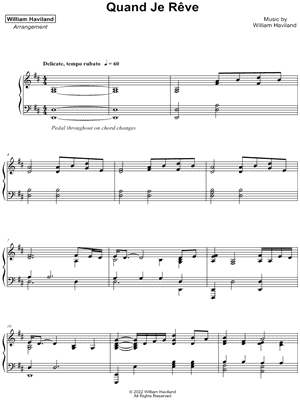 Quand Je Rêve
