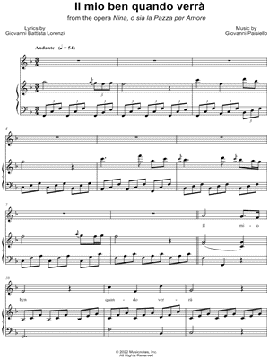 Il mio ben quando verrà