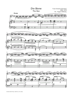 Die Biene - Violin & Piano