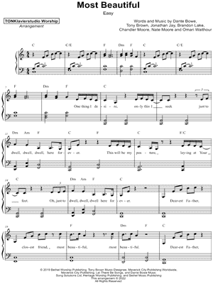 Most Beautiful [easy]