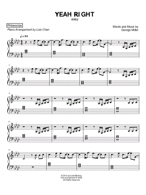 YEAH RIGHT [easy]