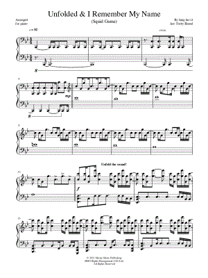 Unfolded & I Remember My Name