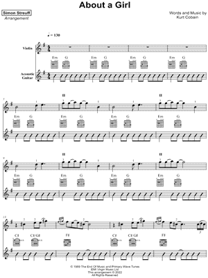 About a Girl - Violin & Guitar