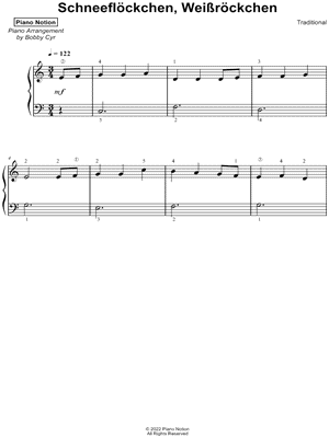 Schneeflöckchen, Weißröckchen