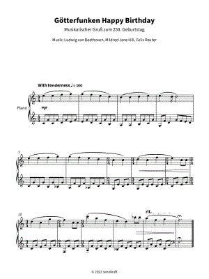 Götterfunken Happy Birthday