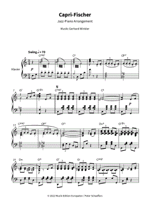Capri-Fischer [jazz version]