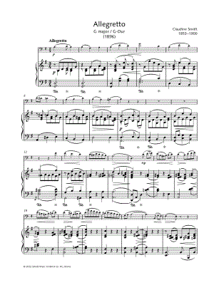 Allegretto in G Major - Cello & Piano