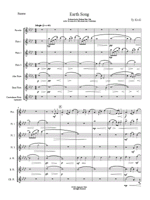 Earth Song - Flute Ensemble