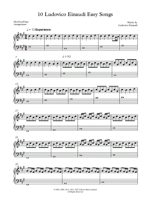 10 Ludovico Einaudi Easy Songs