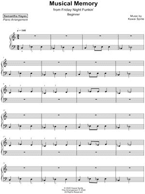 Musical Memory [beginner]