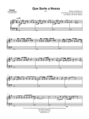 Que Sorte a Nossa [easy]