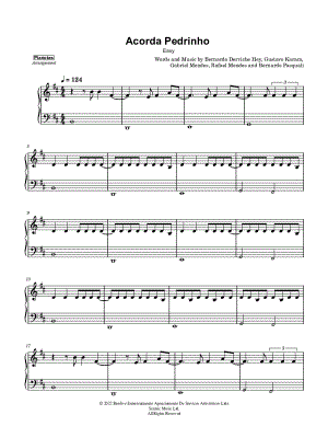 ACORDA PEDRINHO [easy]