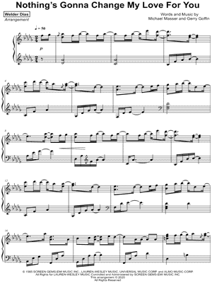 Nothing's Gonna Change My Love for You