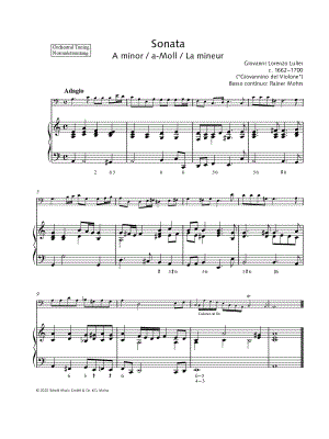 Sonata in A Minor - Double Bass & Piano