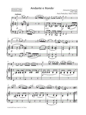 Andante e Rondo - Double Bass & Piano
