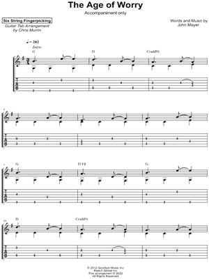 The Age of Worry [accompaniment only]