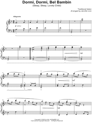 Dormi, dormi, bel bambin