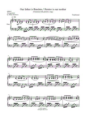 Our Father is Bandera, Ukraine is Our Mother