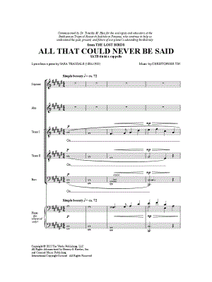 All That Could Never Be Said