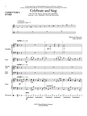 Celebrate and Sing [Instrumental Parts]