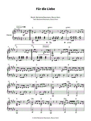 Für die Liebe