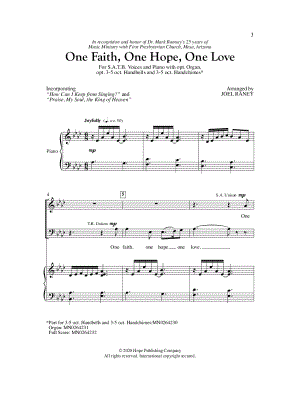 One Faith, One Hope, One Love