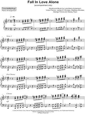 Fall In Love Alone [accompaniment only]