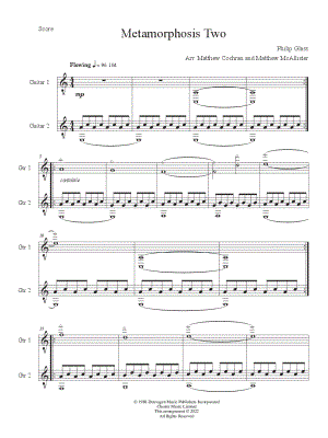 Metamorphosis Two - Guitar Duet