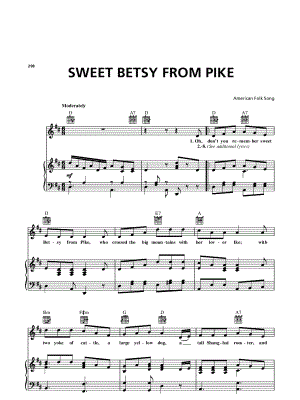 Sweet Betsy from Pike