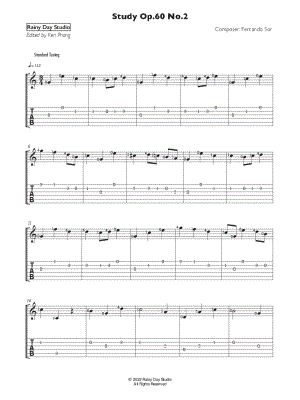 Study Op. 60 No. 2