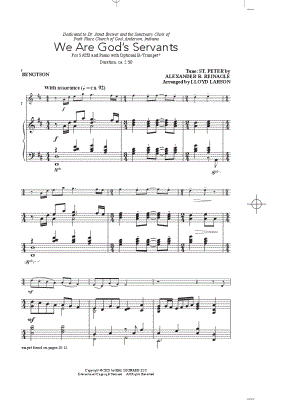 We Are God's Servants