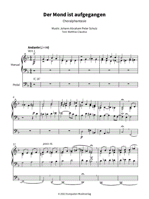 Der Mond ist aufgegangen