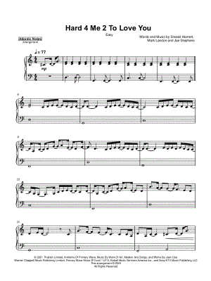 Hard 4 Me 2 Love You [easy]