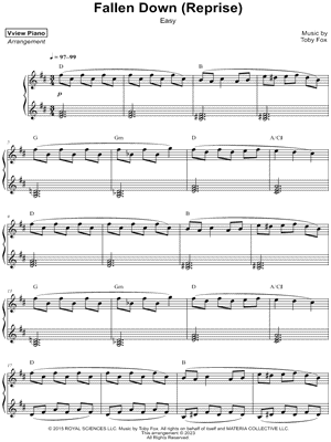 Fallen Down (Reprise) [easy]