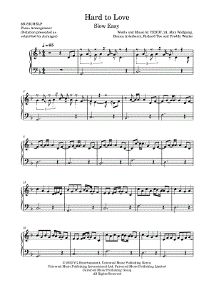 Hard to Love [slow easy]