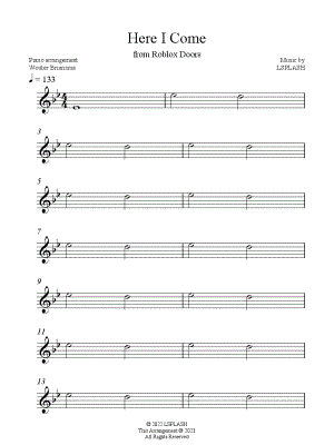 Here I Come [one hand]