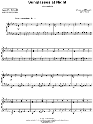 Sunglasses At Night [intermediate]