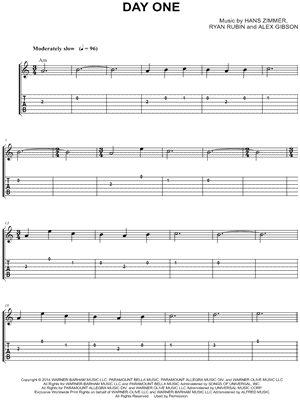 Day One (Interstellar Theme)