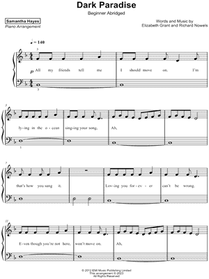 Dark Paradise [beginner abridged]