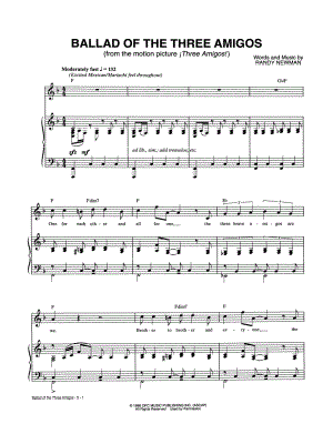 Ballad of the Three Amigos