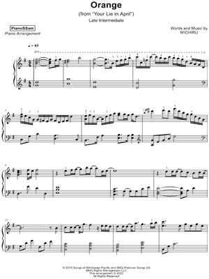 Orange [late intermediate]