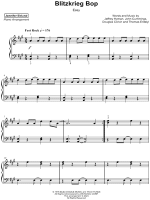 Blitzkrieg Bop [easy]