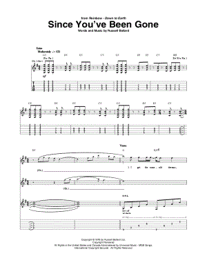 Since You've Been Gone