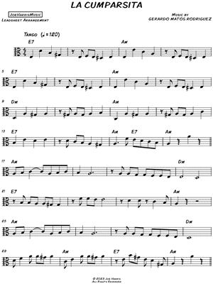 La Cumparsita - Viola