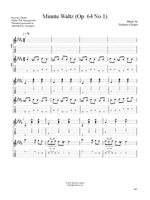 Minute Waltz (Op. 64, No. 1)