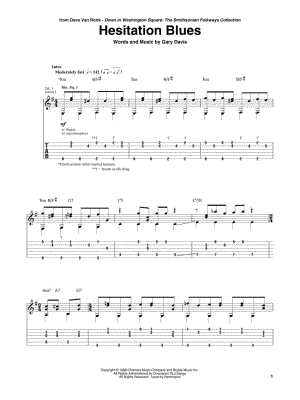 Hesitation Blues
