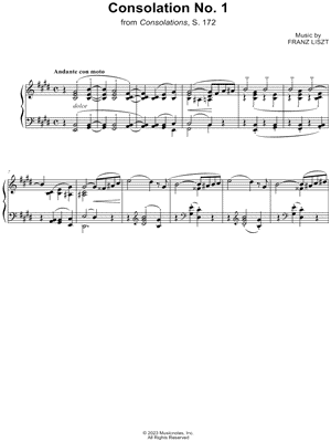 Consolation No. 1, S. 172