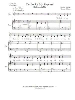 The Lord Is My Shepherd