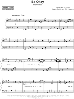 Be Okay [intermediate]