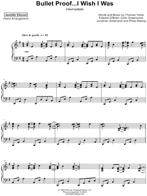 Bulletproof..I Wish I Was [intermediate]